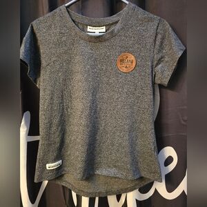 Heather Gray Women's Short Sleeve Ireland Tee